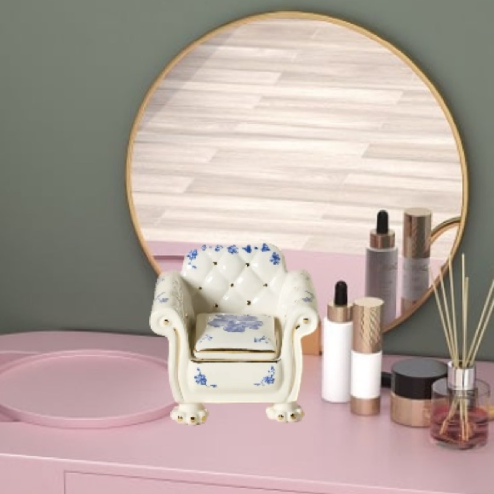 Mini Chair Trinket Jar